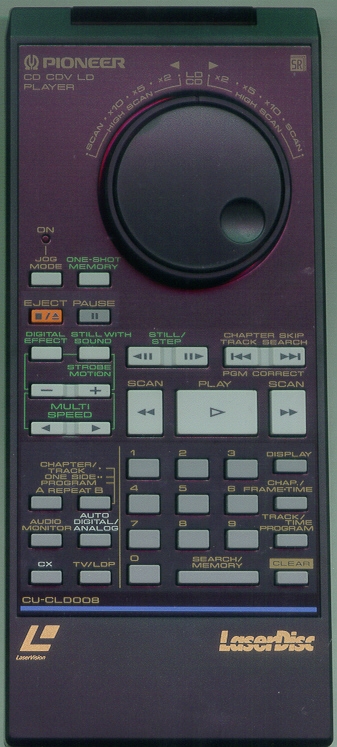 PIONEER VXX1133 CUCLD008 Refurbished Genuine OEM Original Remote