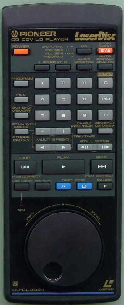 PIONEER VXX1351 CU-CLD024 Refurbished Genuine OEM Original Remote