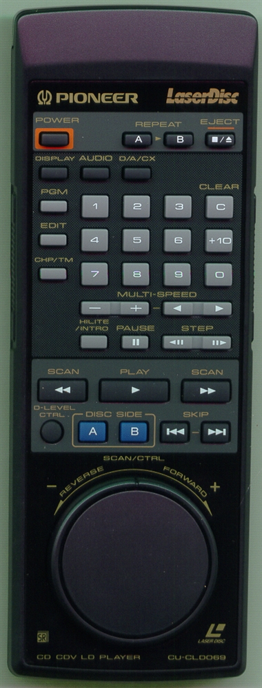 PIONEER VXX1722 CUCLD069 Refurbished Genuine OEM Original Remote