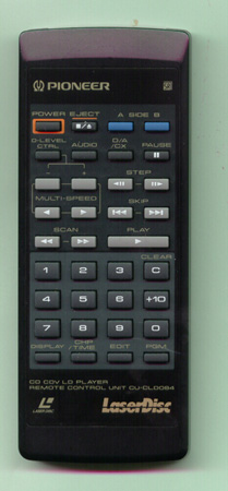 PIONEER VXX1836 CUCLD084 Genuine  OEM original Remote