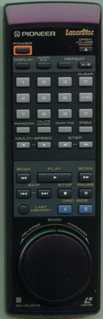 PIONEER VXX2244 CUCLD112 Genuine  OEM original Remote