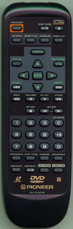 PIONEER VXX2549 CUDV018 Genuine  OEM original Remote