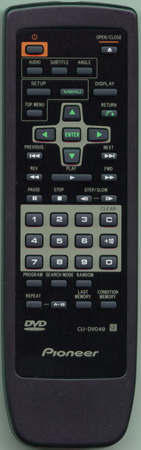 PIONEER VXX2643 CU-DV049 Genuine OEM original Remote