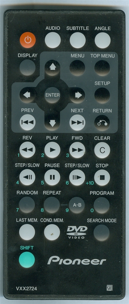 PIONEER VXX2724 VXX2724 Refurbished Genuine OEM Original Remote