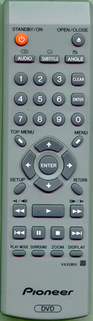 PIONEER VXX2801 VXX2801 Genuine  OEM original Remote