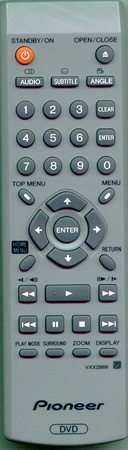 PIONEER VXX2866 VXX2866 Genuine  OEM original Remote