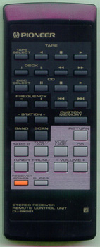 PIONEER AXD1186 CU-SX021 Genuine OEM original Remote