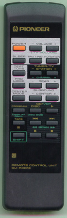 PIONEER AXD1265 CU-RX013 Genuine OEM original Remote