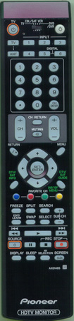 PIONEER AXD1485 Genuine OEM original Remote