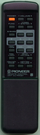 PIONEER AXD7013 CU-RX021 Genuine OEM original Remote