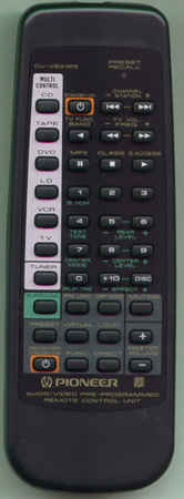 PIONEER AXD7155 CUVSX125 Genuine OEM original Remote