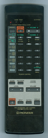 PIONEER AXD7160 CU-HTV002 Genuine  OEM original Remote