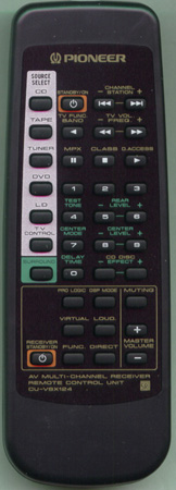 PIONEER AXD7161 CUVSX124 Genuine OEM original Remote