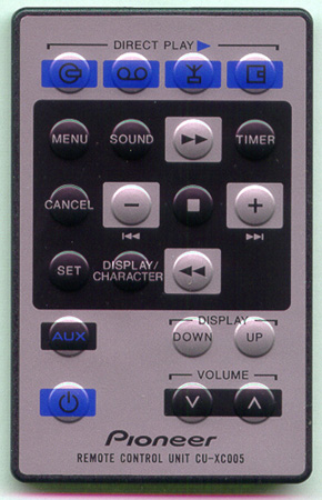 PIONEER AXD7170 CU-XC005 Genuine OEM original Remote