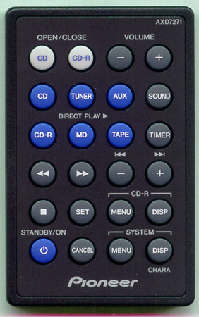 PIONEER AXD7271 Genuine OEM original Remote