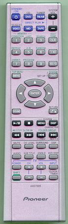 PIONEER AXD7305 Genuine OEM original Remote