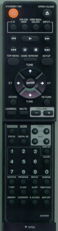 PIONEER AXD7509 Genuine OEM original Remote