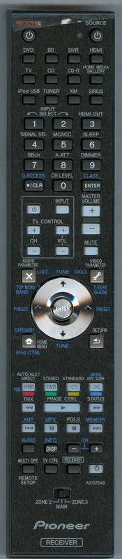 PIONEER AXD7542 Genuine OEM original Remote