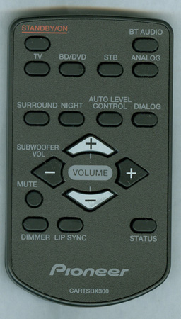 PIONEER CARTSBX300 Genuine  OEM original Remote
