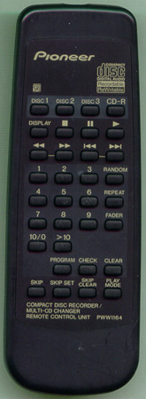 PIONEER PWW1164 Genuine  OEM original Remote