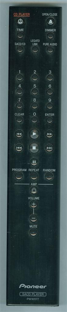 PIONEER PWW1177 Genuine OEM original Remote