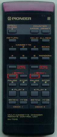 PIONEER RPX1044 CUT013 Genuine OEM original Remote