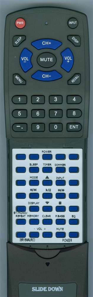 PIONEER 06-R16WAU-RC0 RC-953S replacement Redi Remote