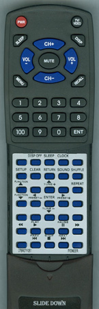 PIONEER 076R0TF051 replacement Redi Remote