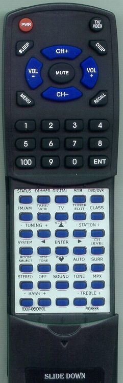 PIONEER 8300740600010-IL AXD7406 replacement Redi Remote