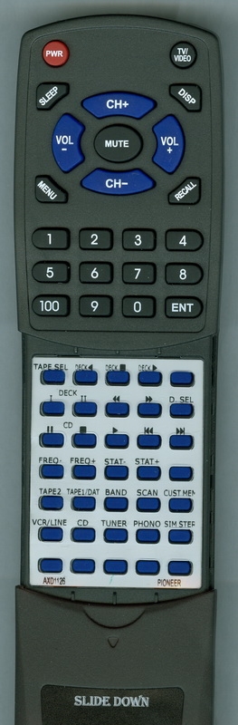 PIONEER AXD1126 CU-SX012 replacement Redi Remote