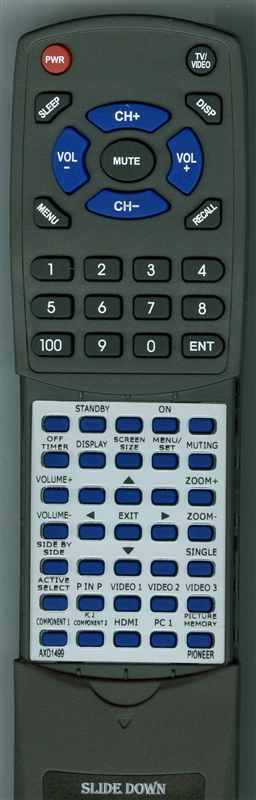 PIONEER AXD1499 replacement Redi Remote