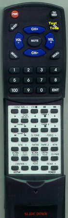 PIONEER AXD7046 CU-VSX093 replacement Redi Remote