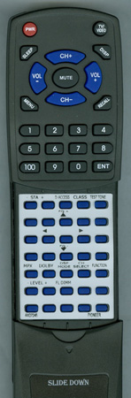 PIONEER AXD7245 CUVSX166 replacement Redi Remote