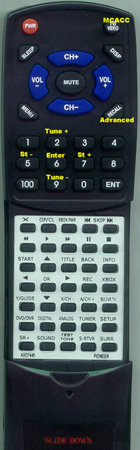 PIONEER AXD7445 AXD7445 replacement Redi Remote