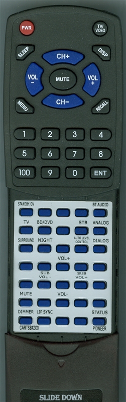 PIONEER CARTSBX300 replacement Redi Remote