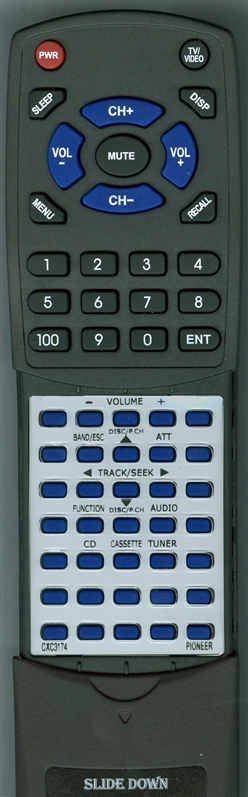 PIONEER CXC3174 replacement Redi Remote