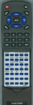 PIONEER PWW1108 CU-PD078 replacement Redi Remote