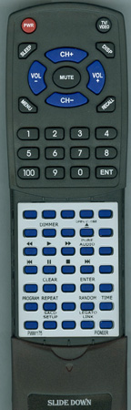 PIONEER PWW1175 replacement Redi Remote