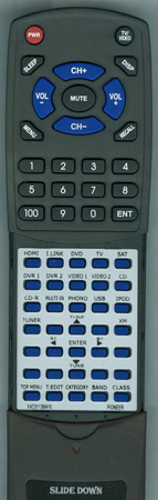 PIONEER XXD3113 replacement Redi Remote
