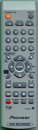 PIONEER VXX2981 Genuine OEM original Remote