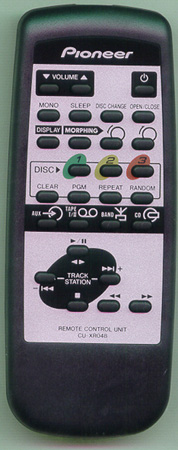PIONEER XXD3009 CU-XR048 Genuine OEM original Remote