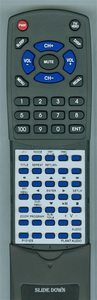 PLANET AUDIO P101ES replacement Redi Remote