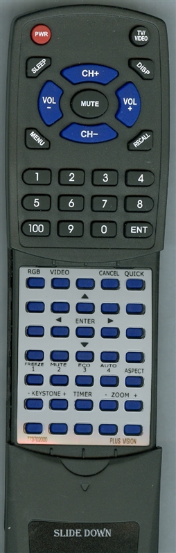 PLUS VISION 773-70-2000 replacement Redi Remote