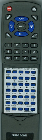 POWER ACOUSTIK DVD-350 replacement Redi Remote