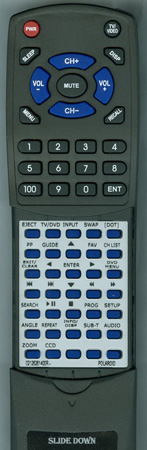 POLAROID 0212-62614-00R replacement Redi Remote