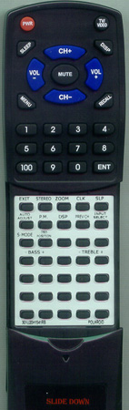 POLAROID 301-U20H15-41RB replacement Redi Remote