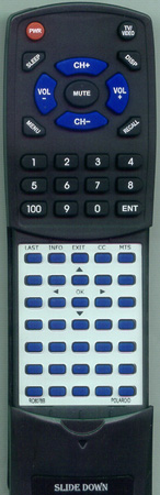 POLAROID RC-6078B replacement Redi Remote