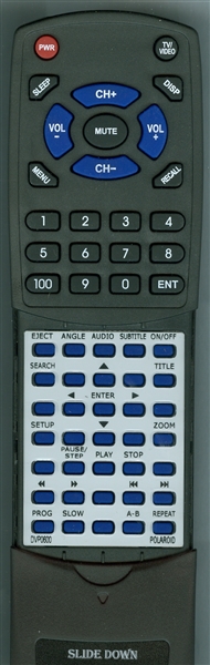 POLAROID DVP0600 replacement Redi Remote
