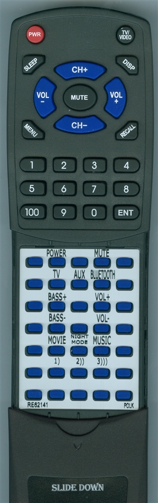 POLK RE6214-1 replacement Redi Remote