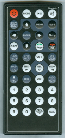 POWER ACOUSTIK PD710 Genuine OEM original Remote